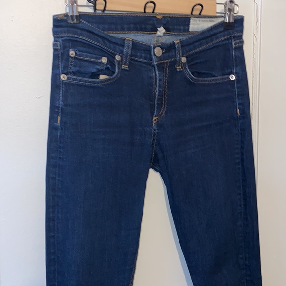 rag & bone high rise skinny jeans - Picture 2 of 10